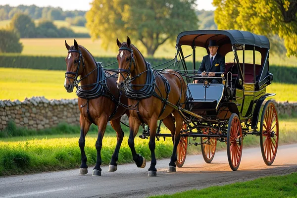 Galop Meneur Attelage
