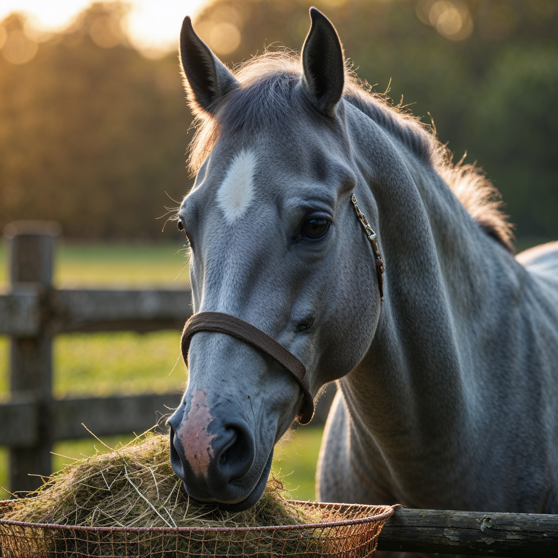 Alimentation du cheval senior