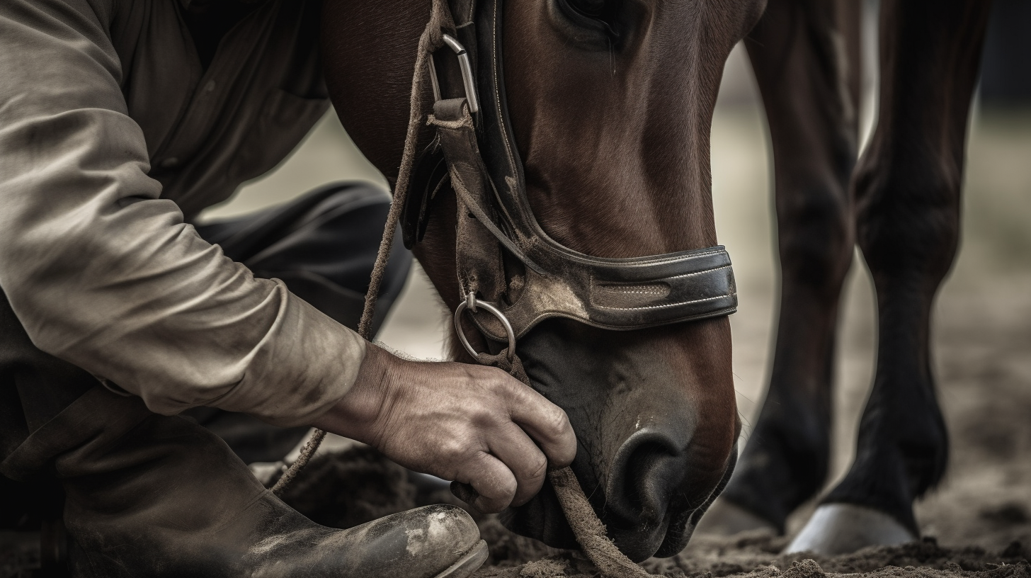 Pouvez-vous expliquer une technique spécifique de ferrage que vous utilisez pour les chevaux ayant des problèmes podologiques l