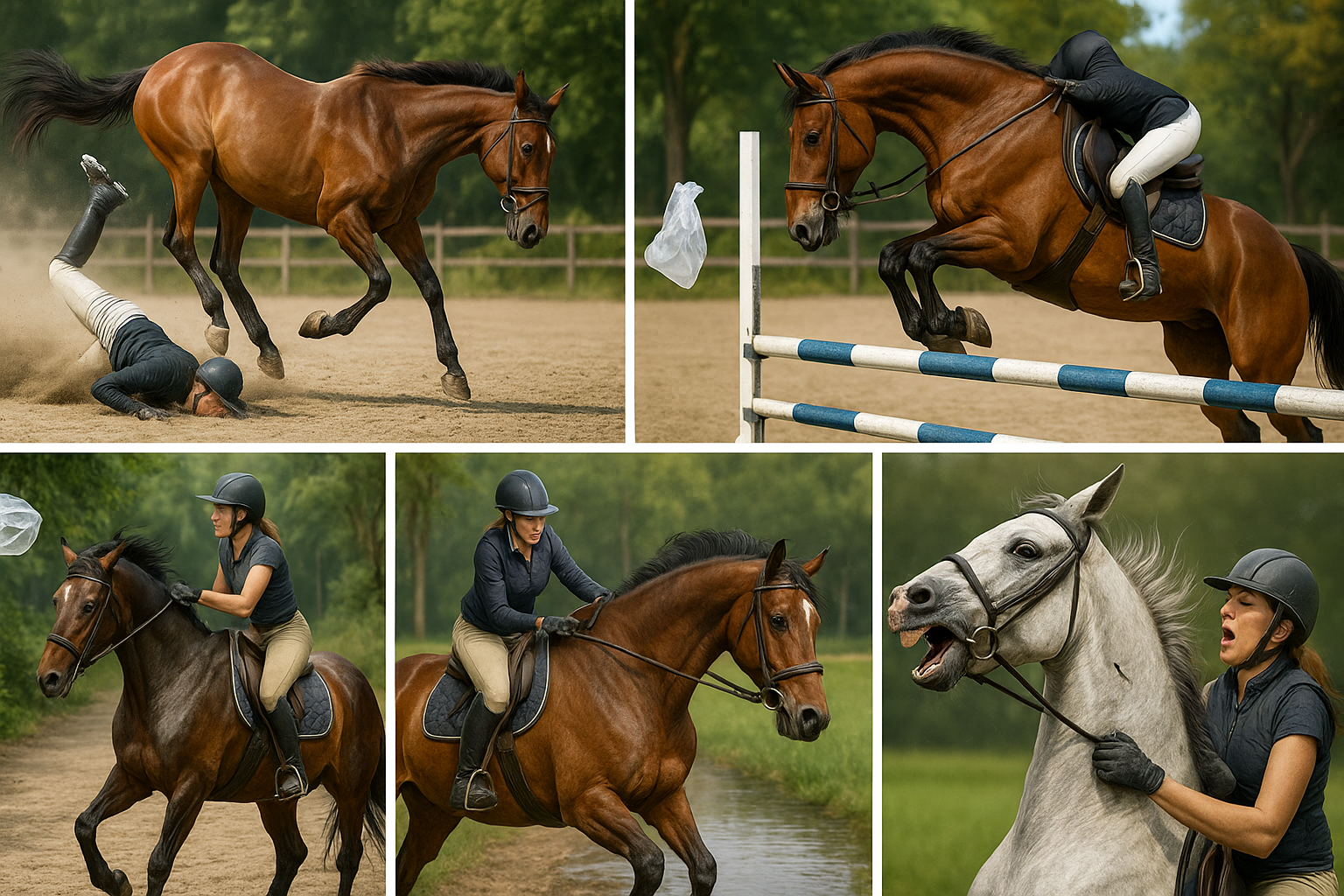 5 galères à cheval qu’on a tous vécues (et qu’on préfère oublier)