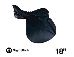 ZALDI: SELLE MARCHA ENDURANCE ECO. 18″ NEGRO