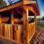 bois pour abris chevaux