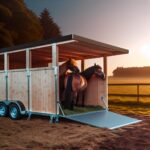 abri chevaux mobile sur roues