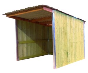 ÉCURIE.PRO – Abri chevaux en kit 4 × 4 m