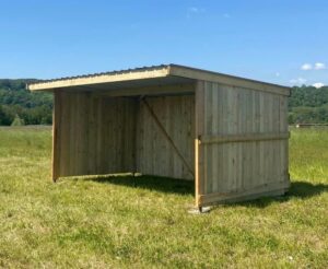 Normandie Cheval – Abri herbage T1000 3 × 5 m