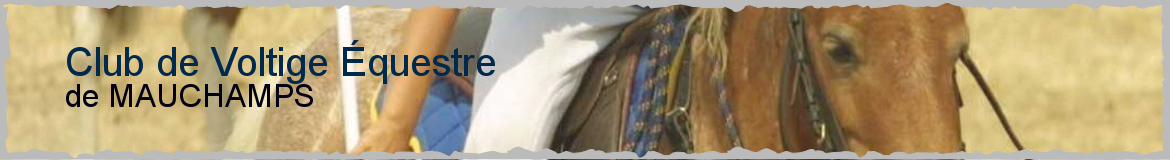 CLUB DE VOLTIGE EQUESTRE DE MAUCHAMPS - Mauchamps