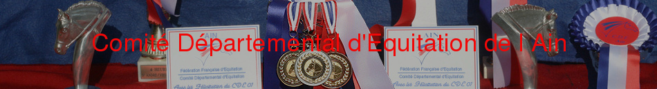 COMITE DEPARTEMENTAL EQUITATION DE L'AIN - Bourg-En-Bresse