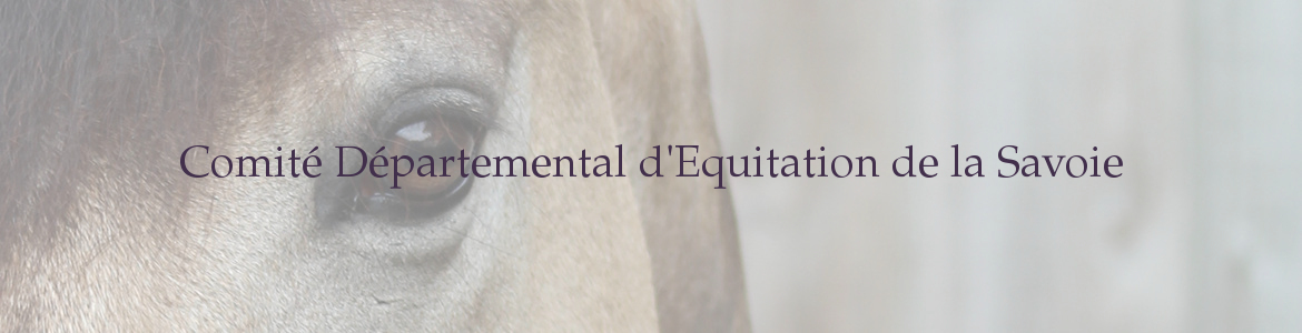 COMITE DEPARTEMENTAL EQUITATION SAVOIE - Chambery