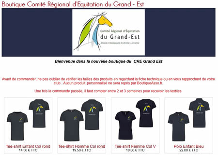COMITE REGIONAL D'EQUITATION DU GRAND EST (CRE) - Tomblaine