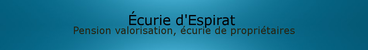 ECURIE D'ESPIRAT - Espirat