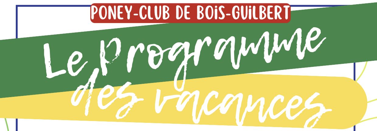 PONEY-CLUB DE BOIS-GUILBERT - Bois-Guilbert