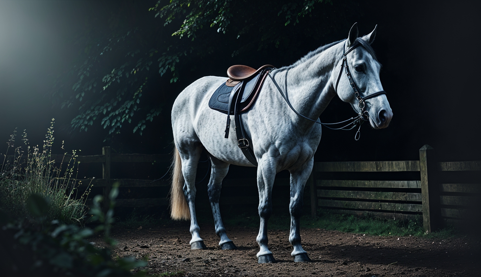 Cheval apathique qui refuse d'avancer : signe d'alerte serieux