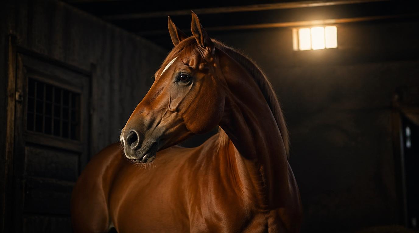 Cheval alerte en boxe : detecter les signes de danger