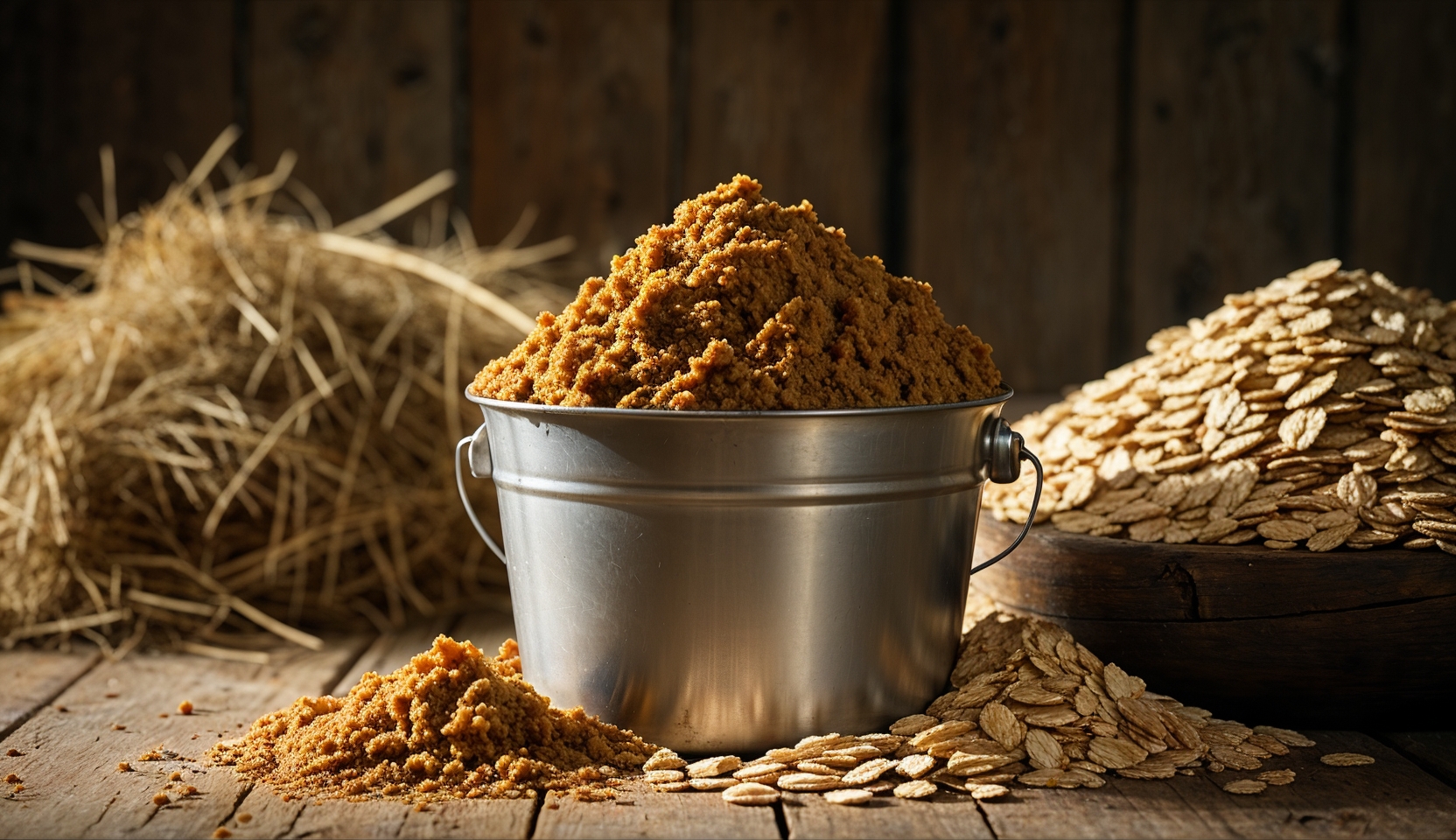 Alimentation adaptee apres colique cheval : mash et foin de qualite