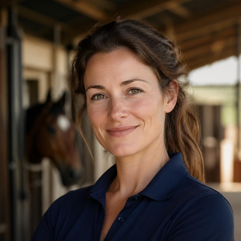 Lisa Dubois, cavalière de loisir et rédactrice bien-être