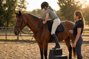 Monter et descendre de cheval
