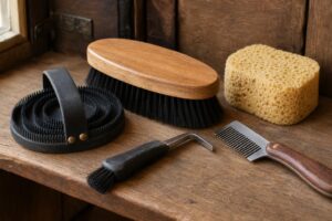 Le materiel de pansage