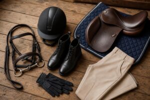 Le materiel d&rsquo;équitation complet