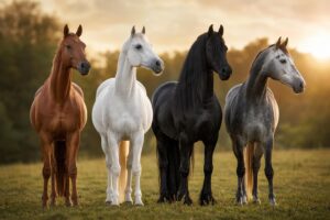 Les principales races de chevaux
