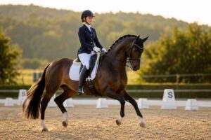 La reprise de dressage Galop 3