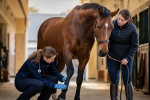 Les maladies courantes du cheval