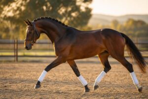 La biomecanique du cheval en mouvement