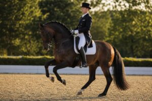 Le dressage avance : pirouettes, passage, piaffer