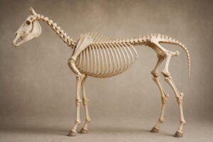 Le squelette du cheval