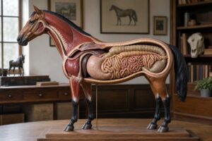 L appareil digestif du cheval