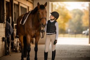 Les protections du cavalier