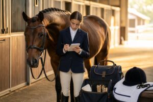 Checklist : préparer son cheval pour un concours
