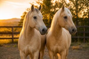 L isabelle et le palomino