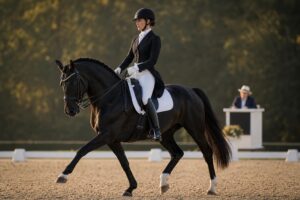 La reprise de dressage : deroulement et notation