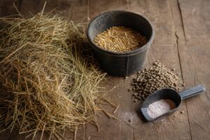 L alimentation equilibree : foin, concentres, complements