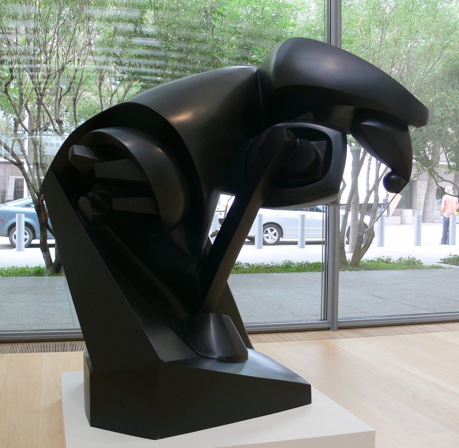 Le Cheval Majeur, sculpture en bronze de Raymond Duchamp-Villon (1914), Nasher Sculpture Center, Dallas