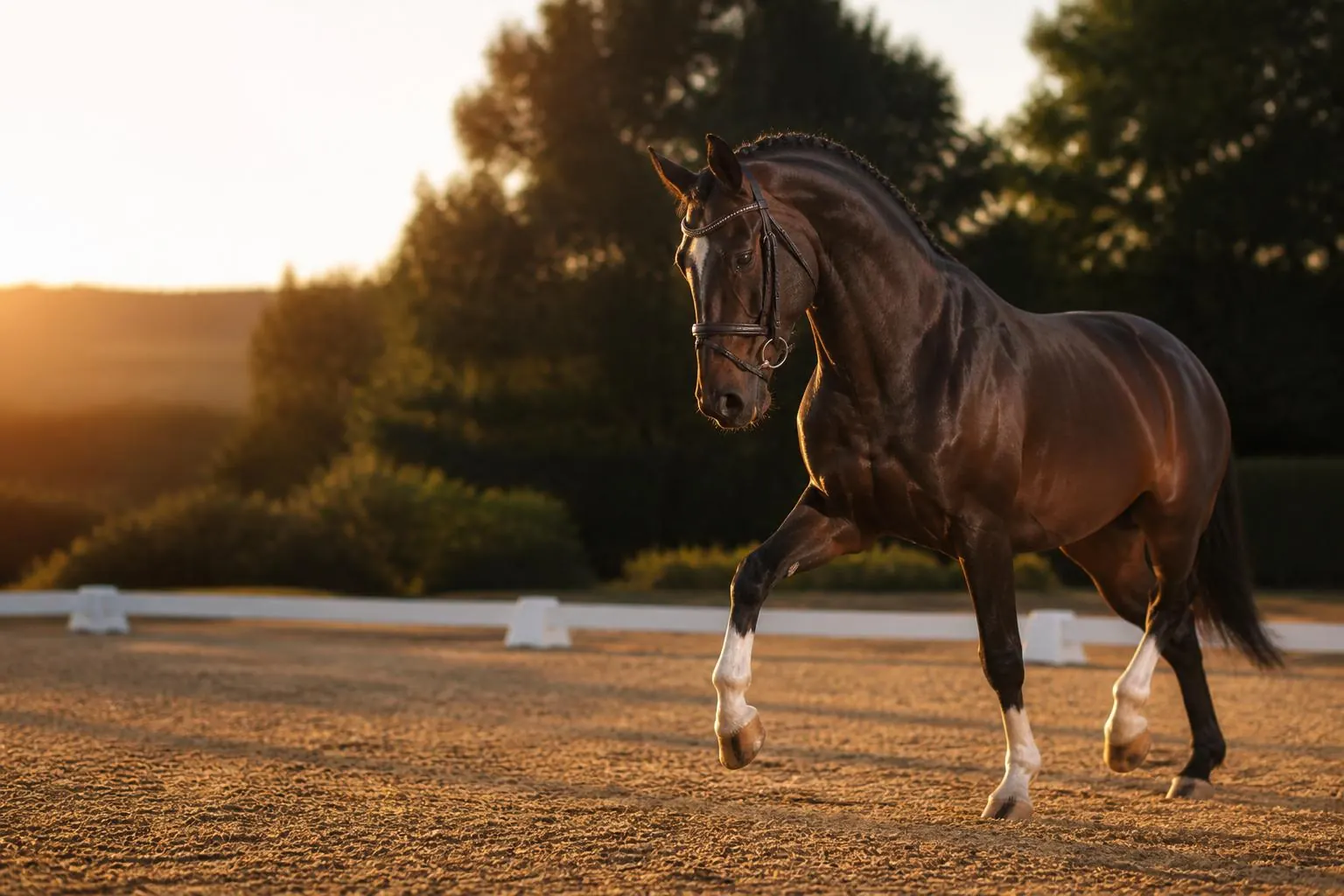 Trotter sur place dans un stade de 40 000 places : ce qui se joue vraiment au dressage d’Aix