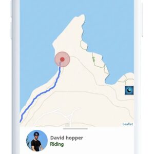 Application Seaver SafeRide sur smartphone