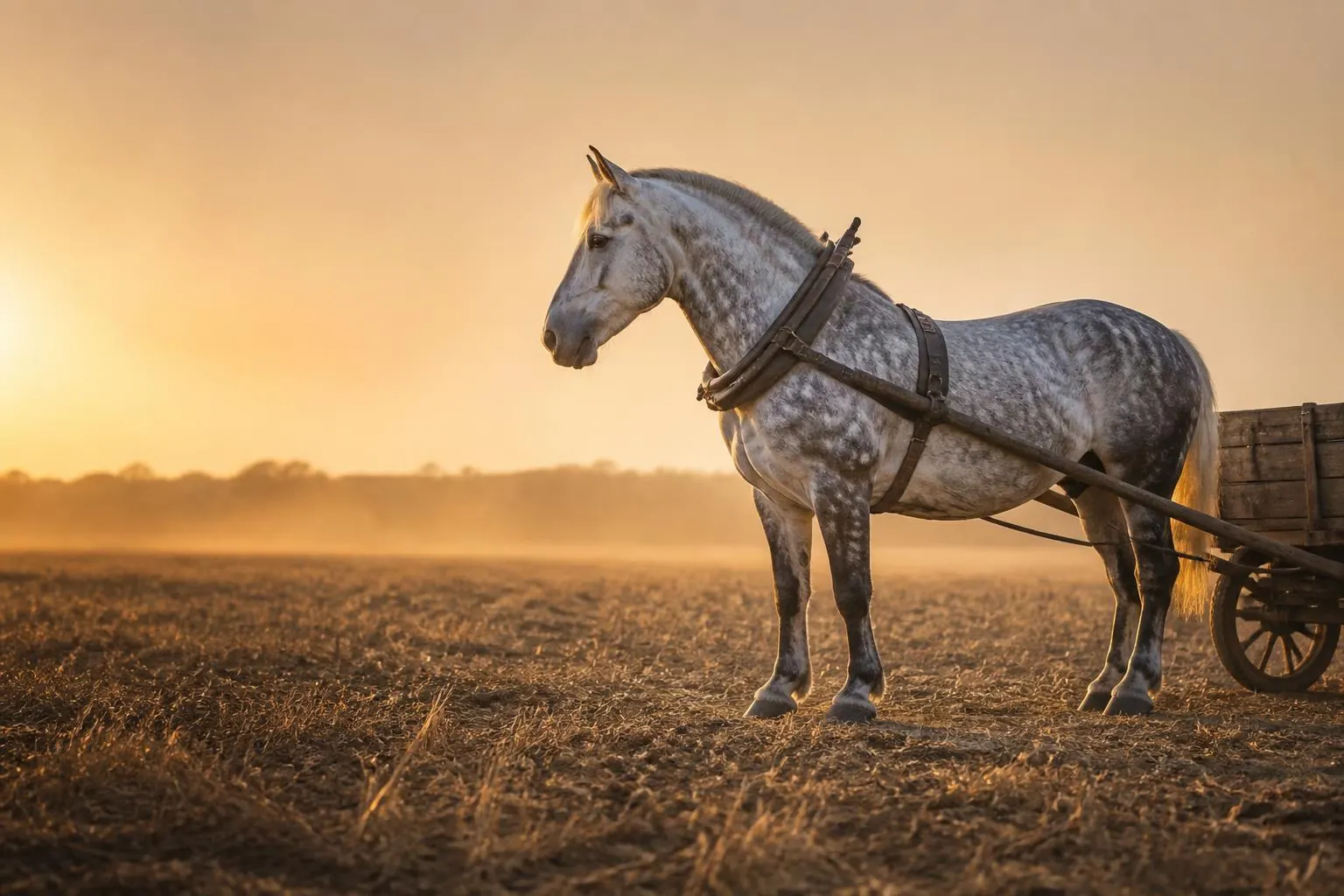 900 kg sur la balance, 100 kg au collier : le malentendu sur la force du cheval de trait