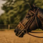 Un cheval qui se fige à la reprise : le ramener à pied à l&rsquo;écurie peut aggraver les lésions