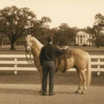 Pourquoi le cheval d’Elvis Presley est enterré à Graceland face à l’est, sur un oreiller de foin