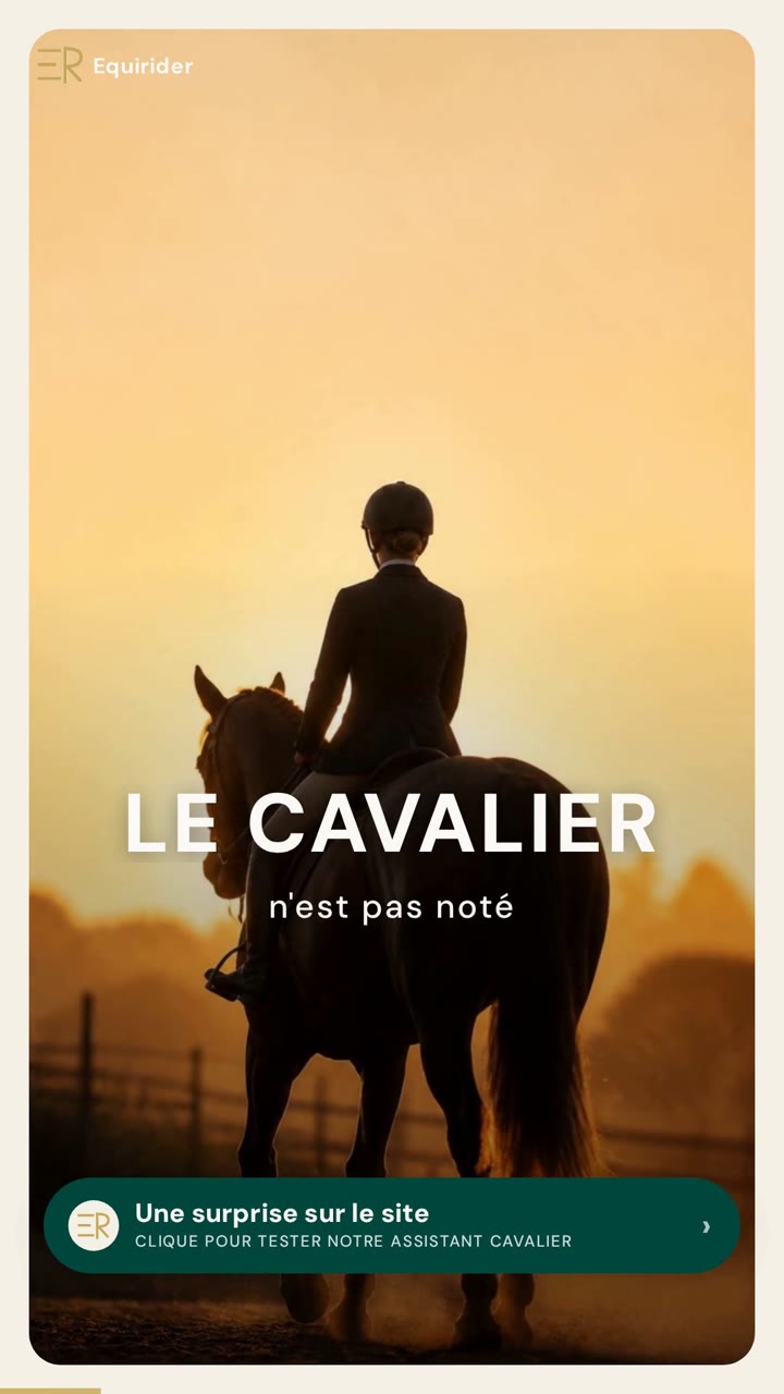 Vidéo Equirider : Au Mans, le cavalier n&rsquo;est pas noté : ce que les juges regardent vraiment chez un cheval de 4 ans