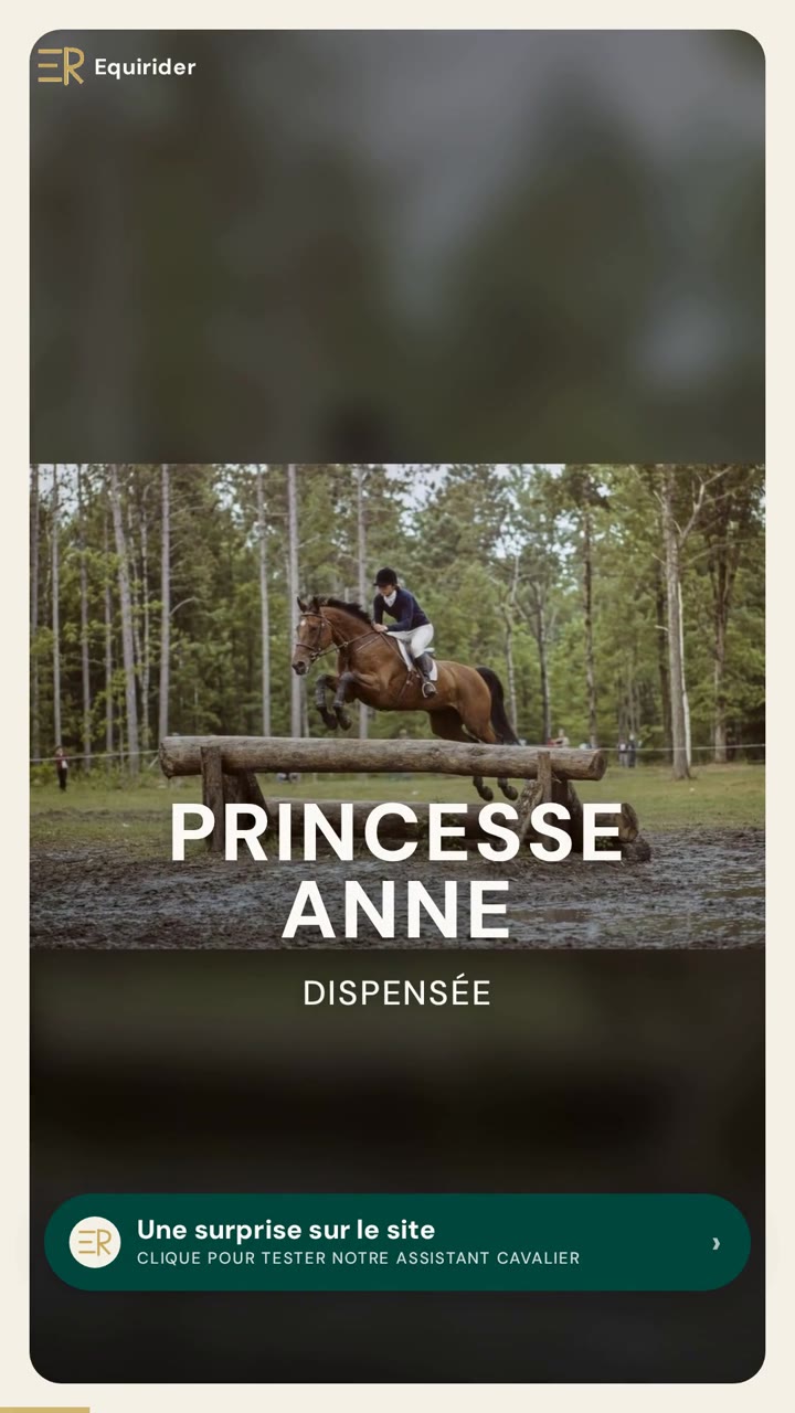 Vidéo Equirider : JO 1976 : pourquoi la princesse Anne, sur le cheval de la reine, fut la seule sans test de féminité