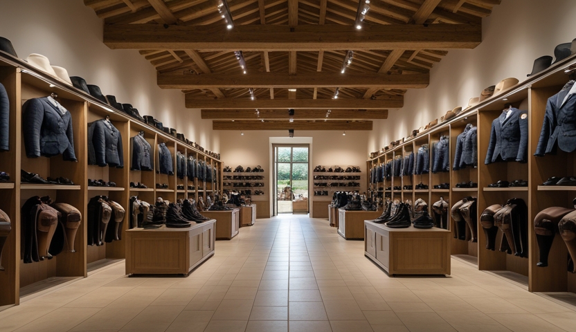 Ambiance boutique Sellerie MCM