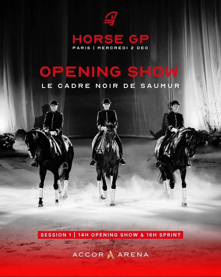 Affiche : Horse GP 2026 : le Cadre Noir de Saumur ouvre l&rsquo;Accor Arena