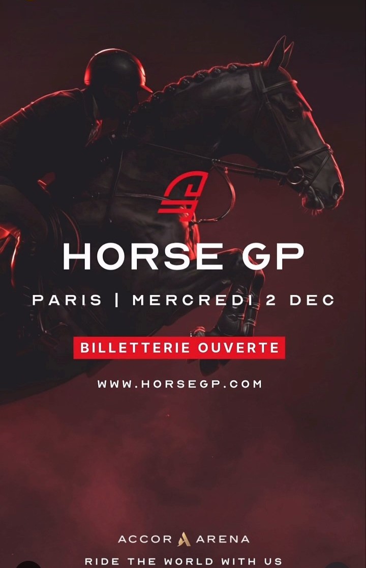 Affiche : Horse GP : rendez-vous le mercredi 2 décembre 2026 à l&rsquo;Accor Arena de Paris