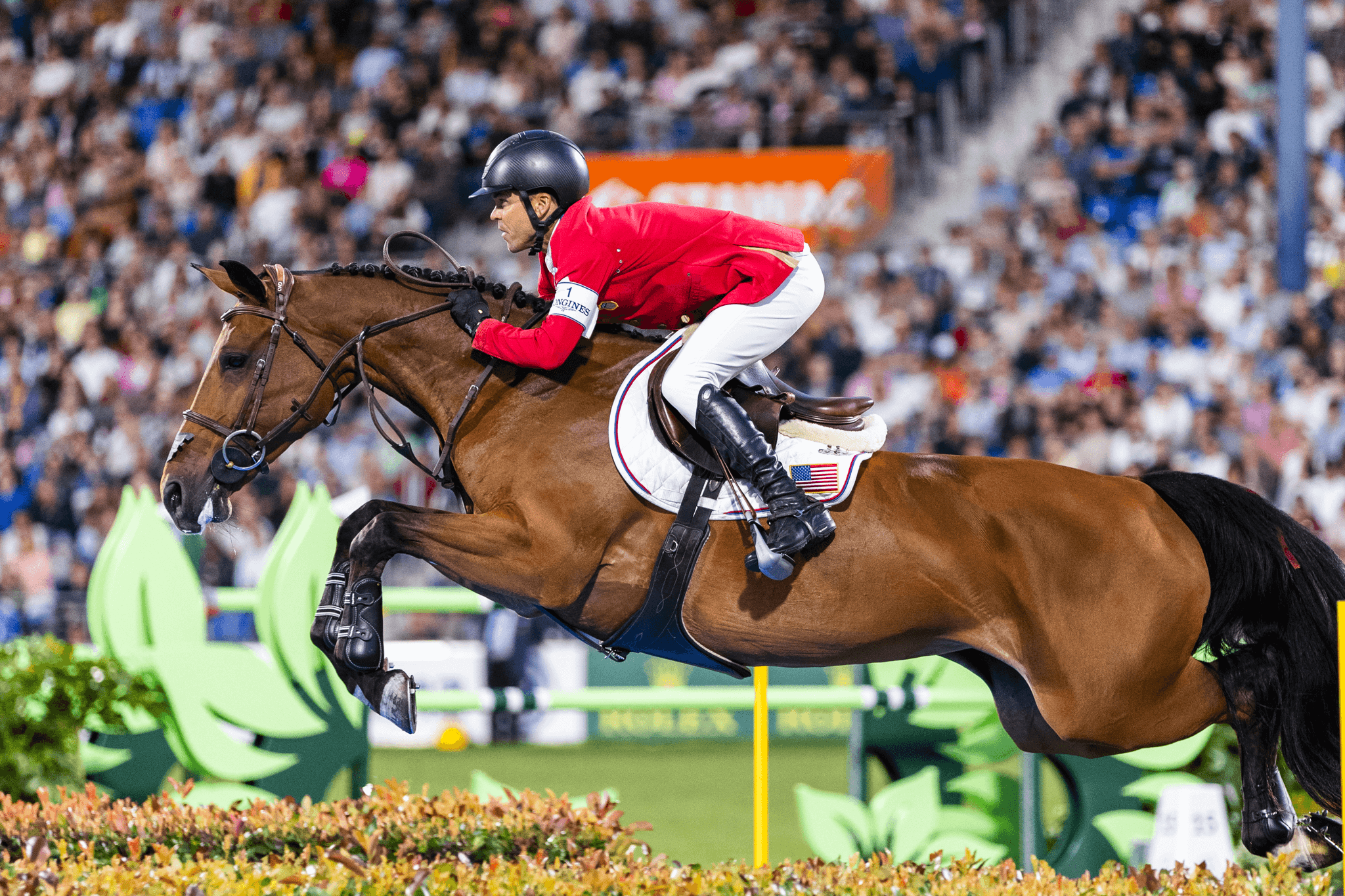 Cavalier Kent Farrington avec bottes Freejump Liberty One Plus