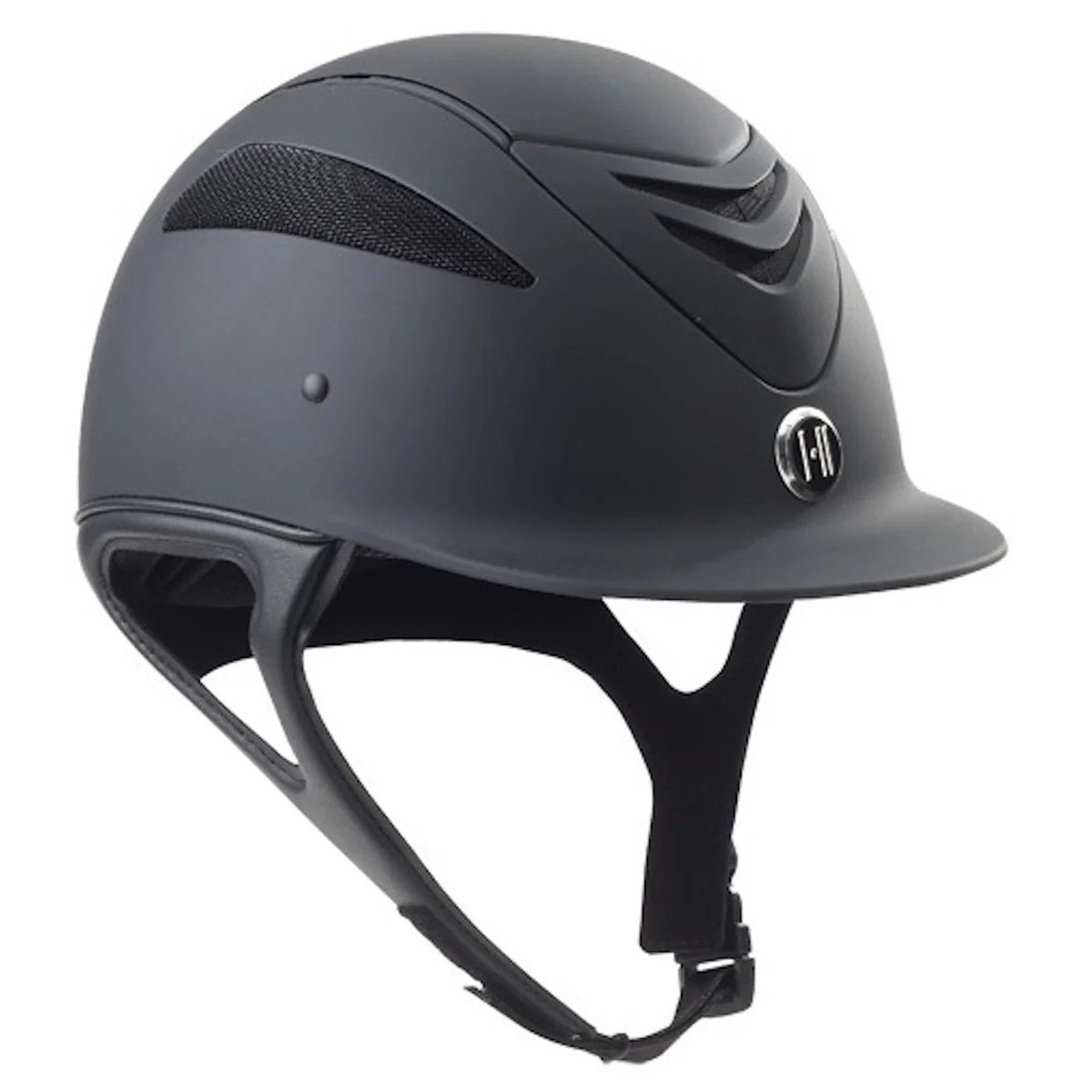 Packshot du casque One K Defender noir mat sur fond blanc