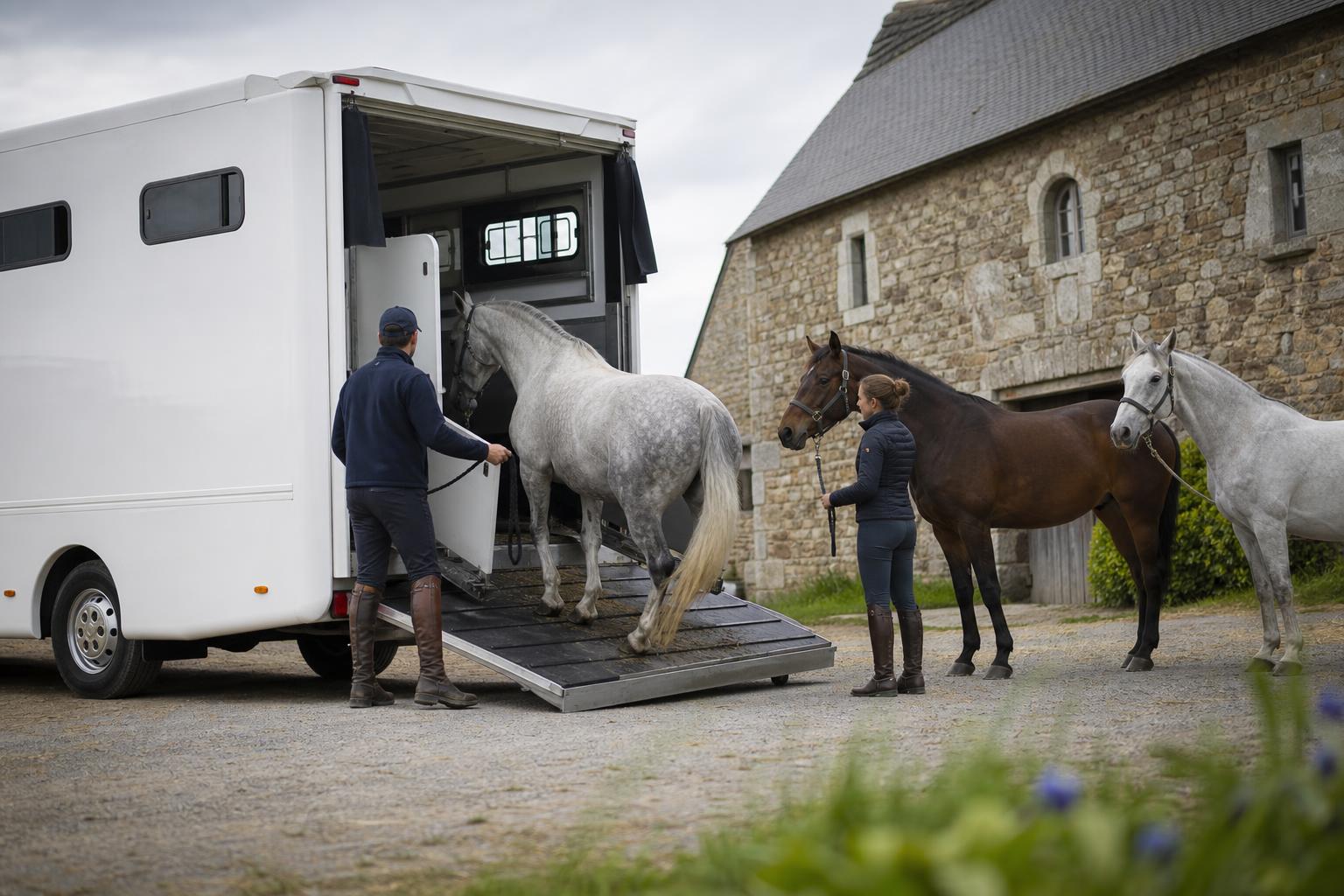 Photo transport chevaux Agri Equi Services