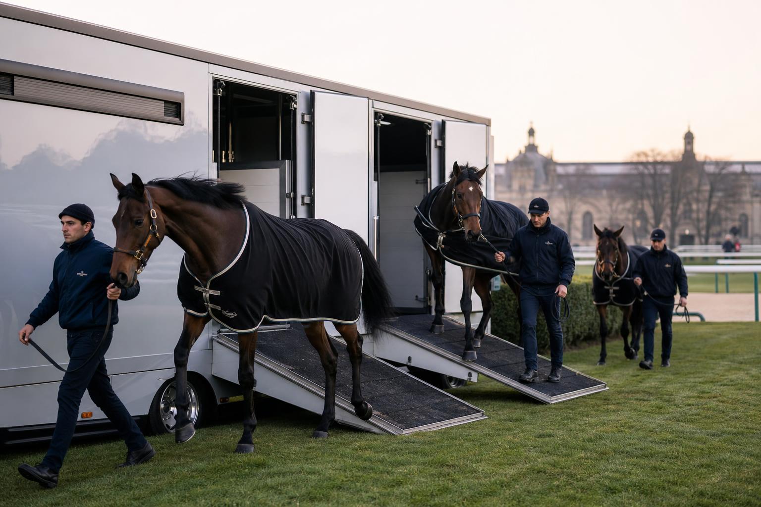 Photo transport chevaux Equirelax